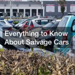 Everything to Know About Salvage Cars